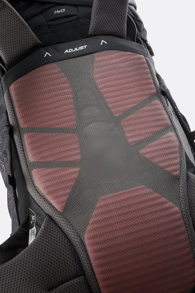 Lowe Alpine Sirac Trekking Backpack 50L Ebony Large/XL