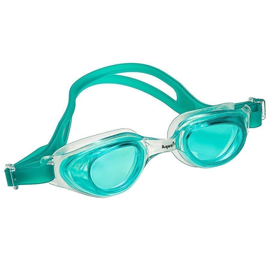 Aqualine Focus Youth Swimming Goggles Green