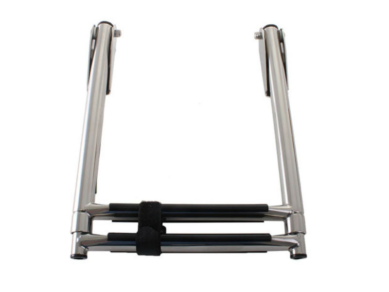 Folding Telescopic 2-Step Boat Boarding Ladder 60cm
