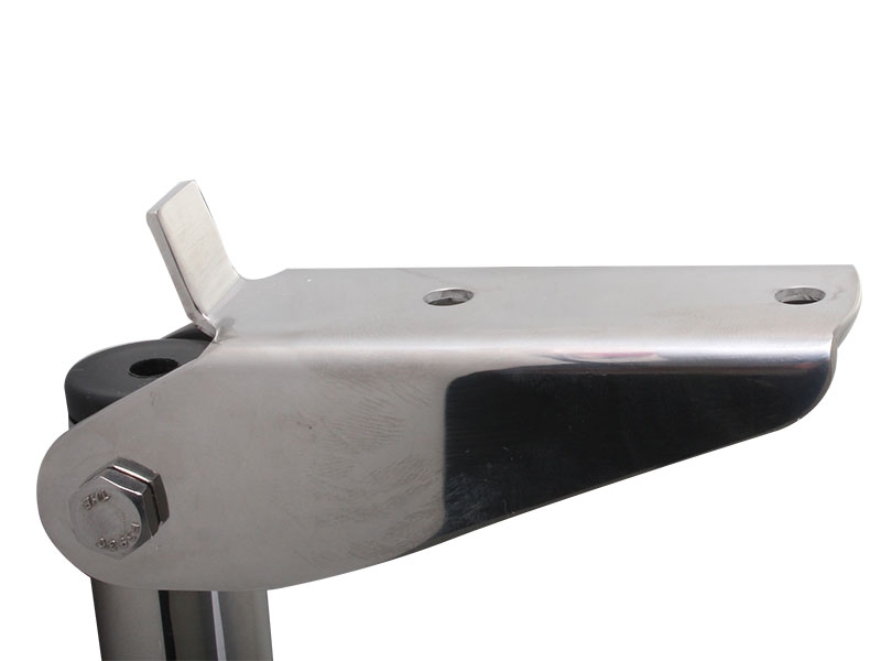 Folding Telescopic 2-Step Boat Boarding Ladder 60cm