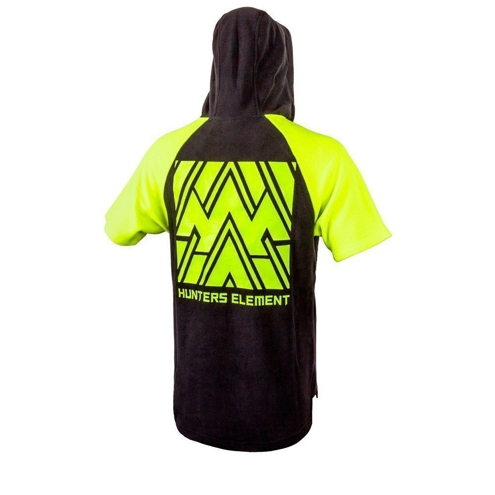 Hunters Element Forestry Mens Hi Vis Hooded Shirt