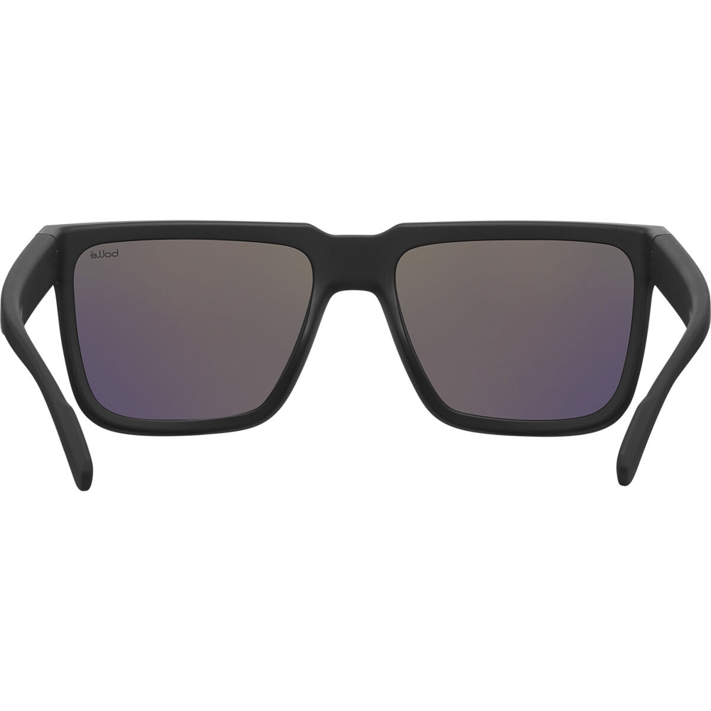 Bolle FRANK Polarised Sunglasses Black Matte Offshore Blue