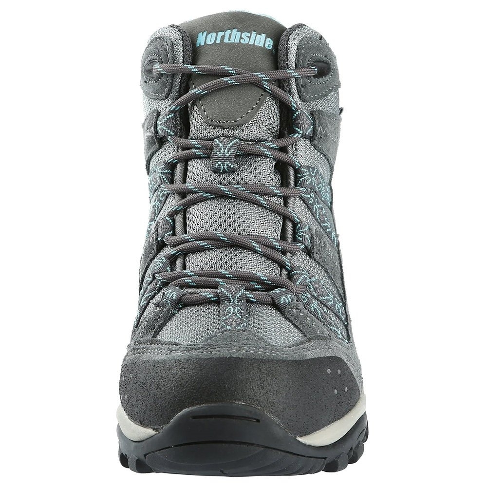 Northside Freemont Womens Mid Hiking Boots Grey/Aqua US9.5