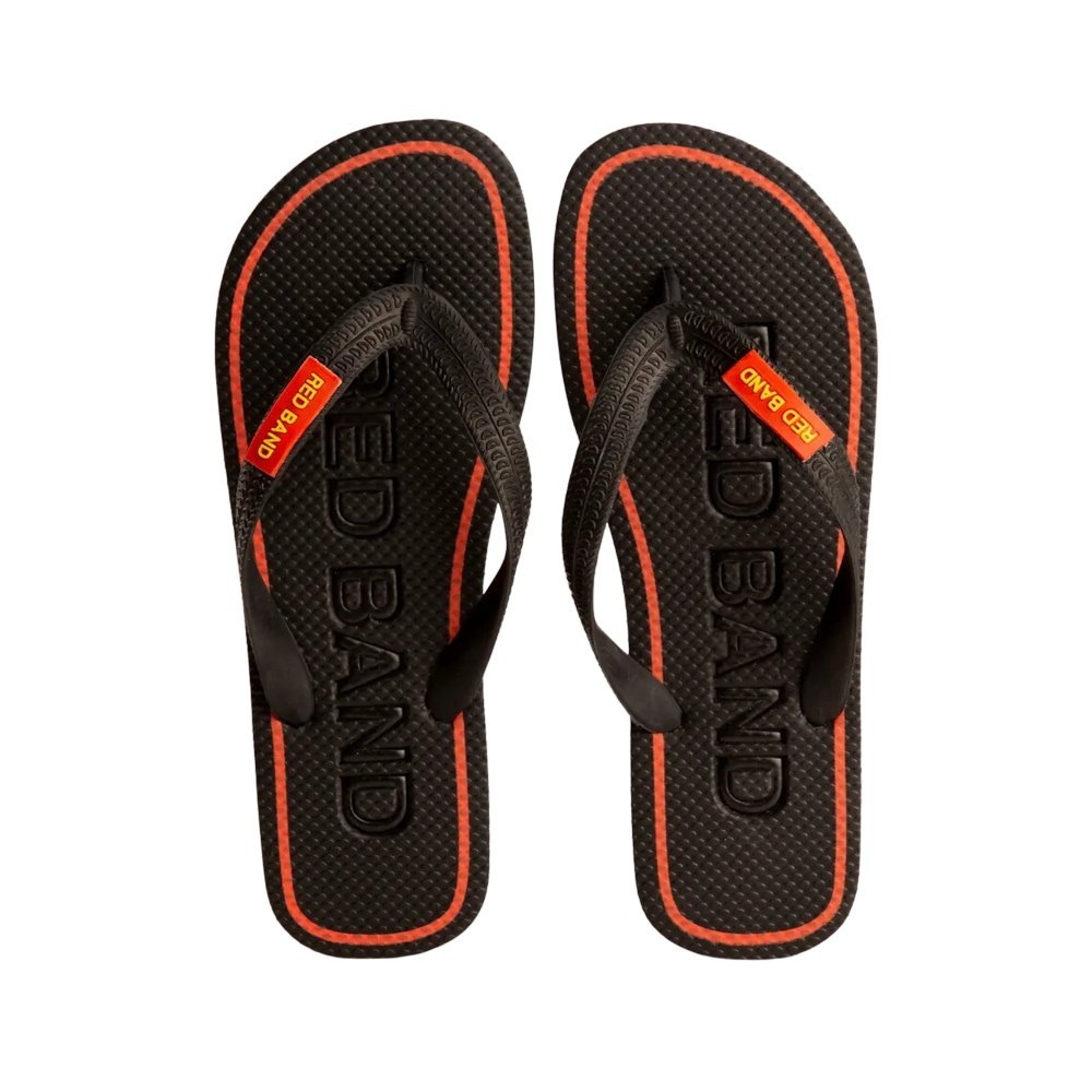 Skellerup Red Bandals Mens Jandals