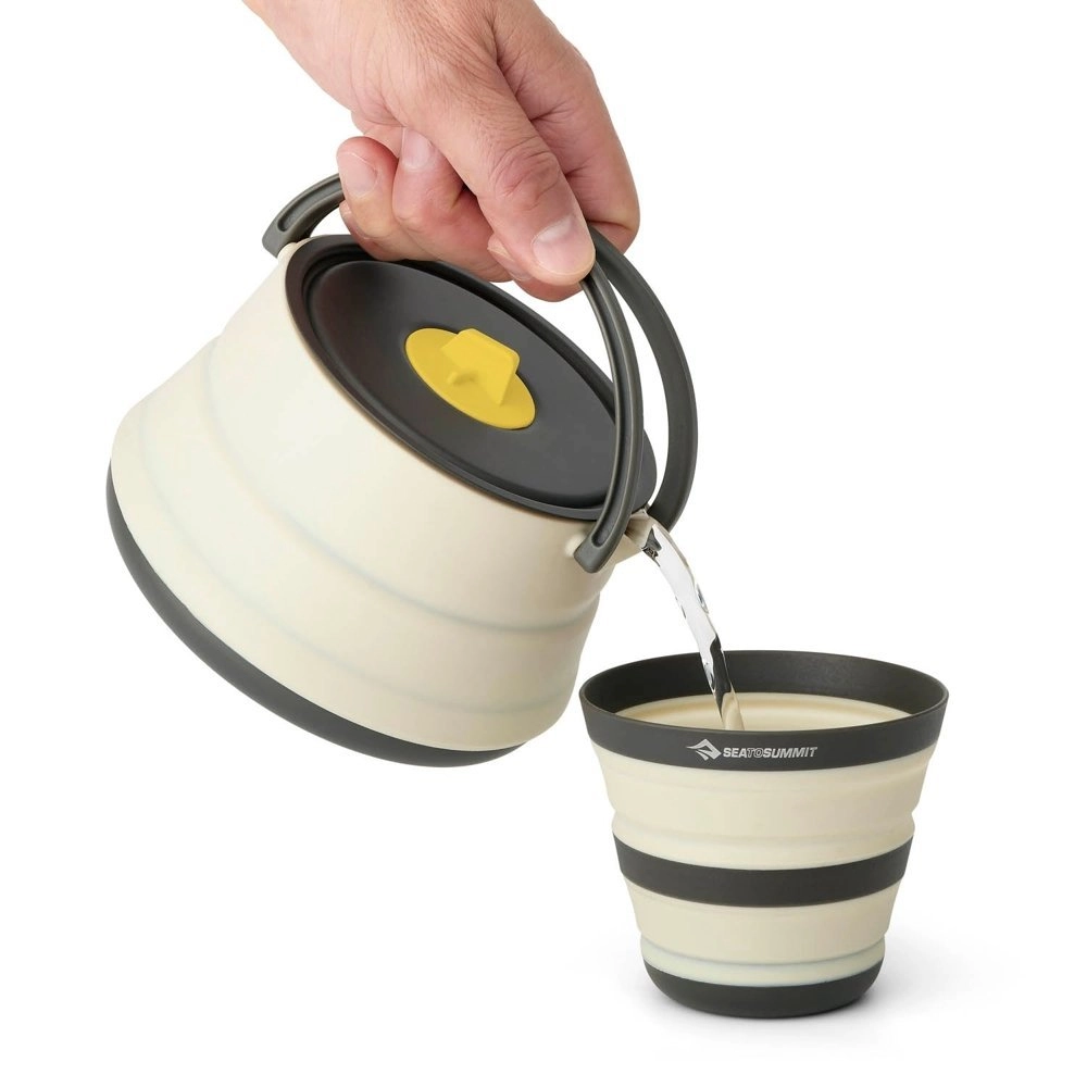 Sea to Summit Frontier Collapsible Kettle Bone White 1.1L Sea to Summit Frontier Collapsible Kettle Bone White 1.1L