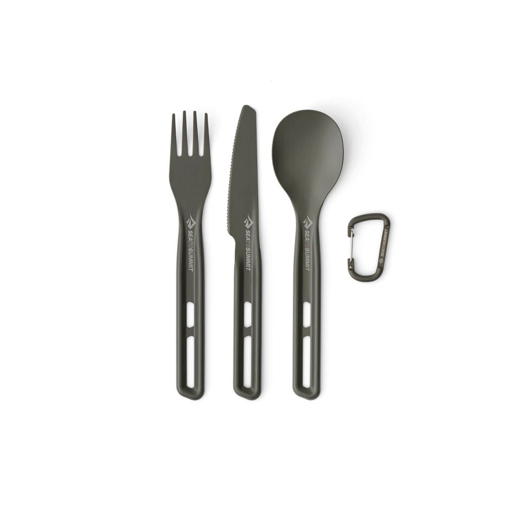 Sea to Summit Frontier Cutlery Set 3-Piece Grey