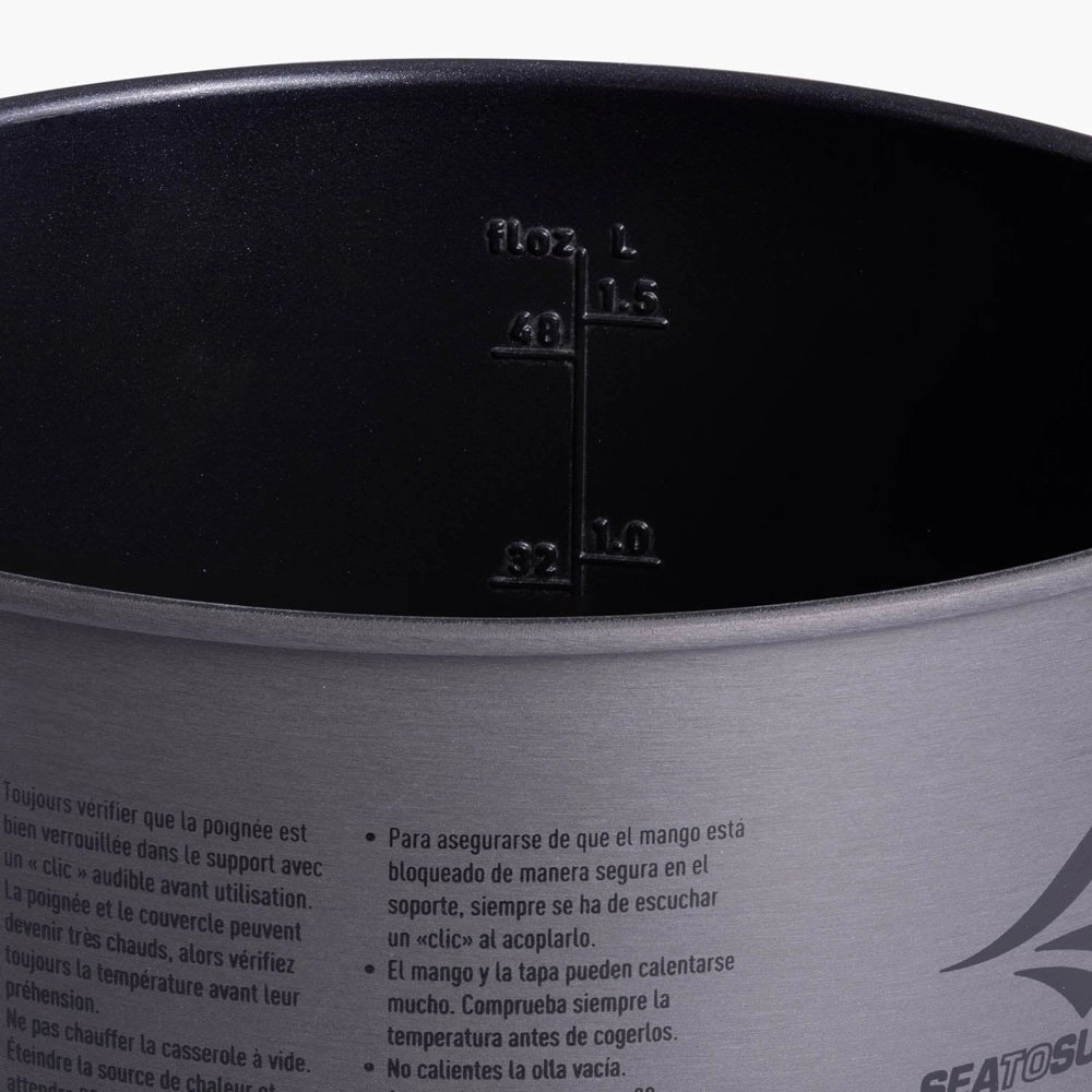 Sea to Summit Frontier Aluminium Pot Grey 3L Sea to Summit Frontier Aluminium Pot Grey 3L