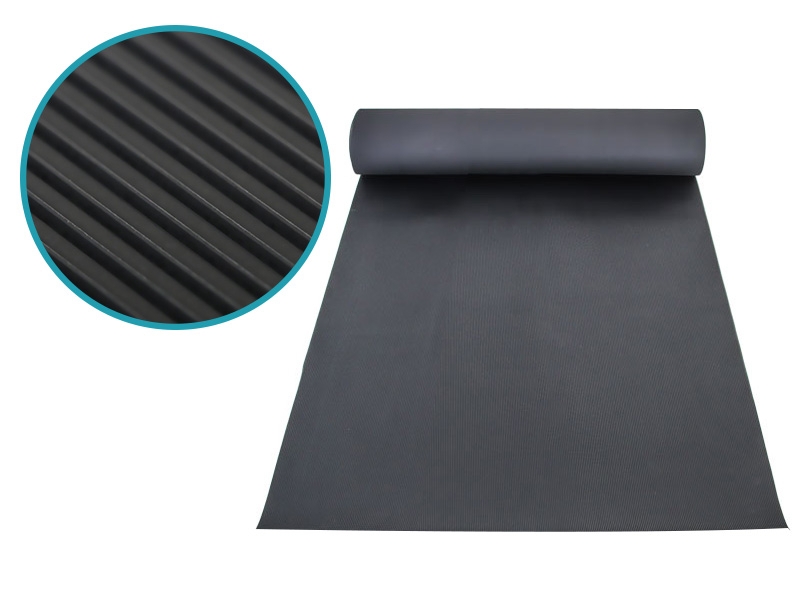 Advance Fine Rib Rubber Floor Matting 900mm x 1m per metre