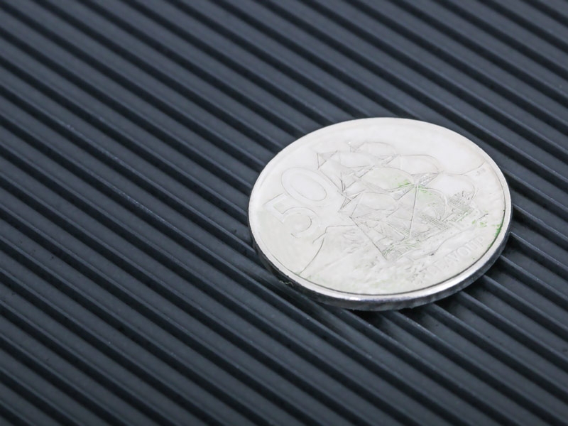 Advance Fine Rib Rubber Floor Matting 900mm x 1m per metre