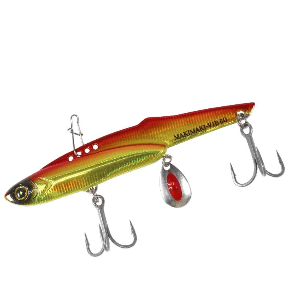 Hayabusa Jack Eye Makimaki Vibe Metal Lure 40g UV Red Gold