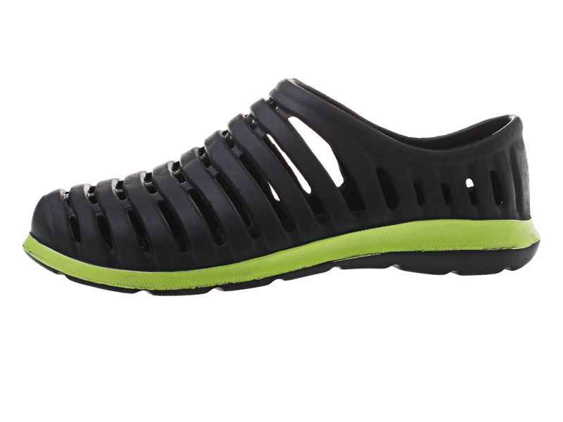 Kiwi Fishing Mens Boat and Beach Shoes Black/Green EU 38 / US4-5