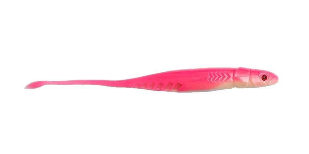 Halco Madeyes Flick Stick Soft Bait 20.5cm Pink Glow