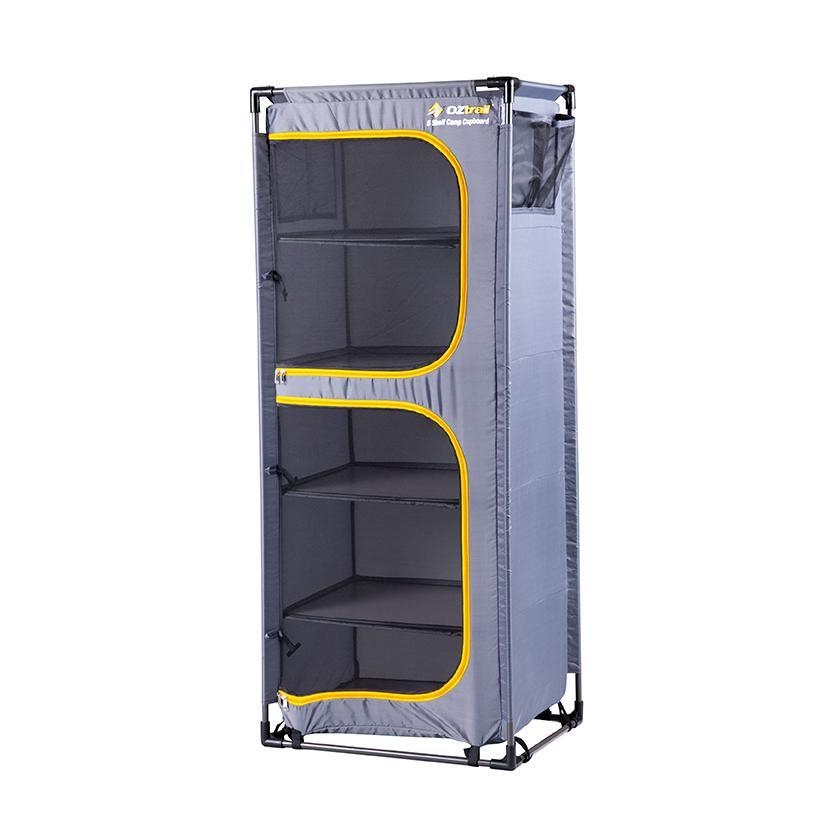 OZtrail 5-Shelf Foldable Camping Cupboard