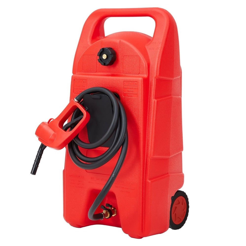 Portable Fuel Tank Caddy with Pump 130L