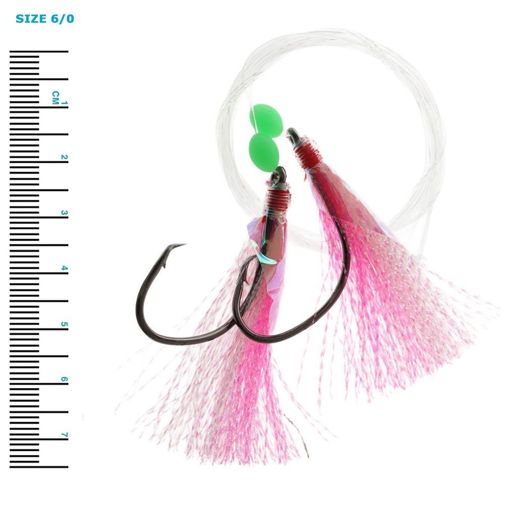 Fishtech Mutsu Economy Flasher Rig Pink n Pearl