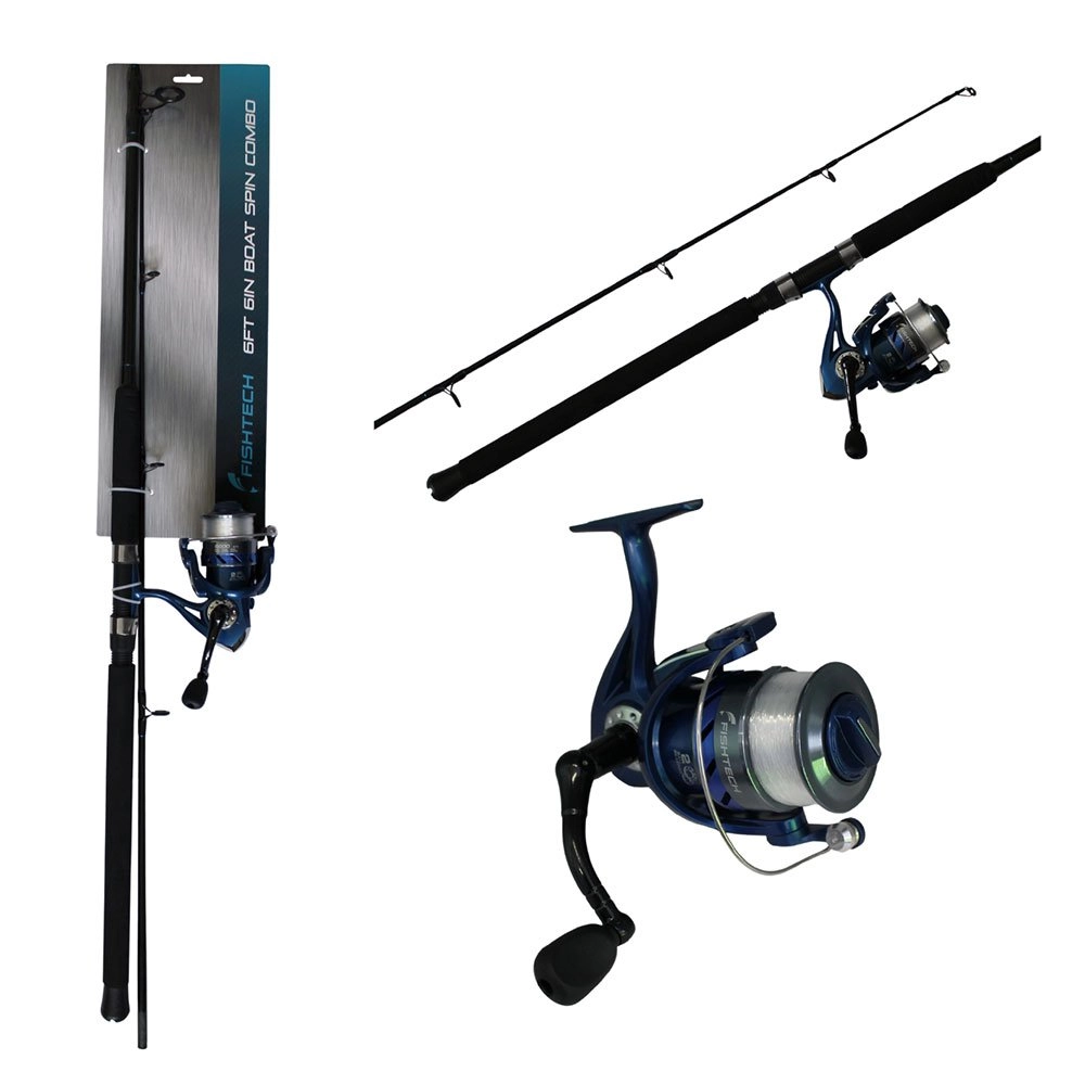 Fishtech Spinning Boat Combo 6ft 6in 6-8kg 2pc Fishtech Spinning Boat Combo 6ft 6in 6-8kg 2pc