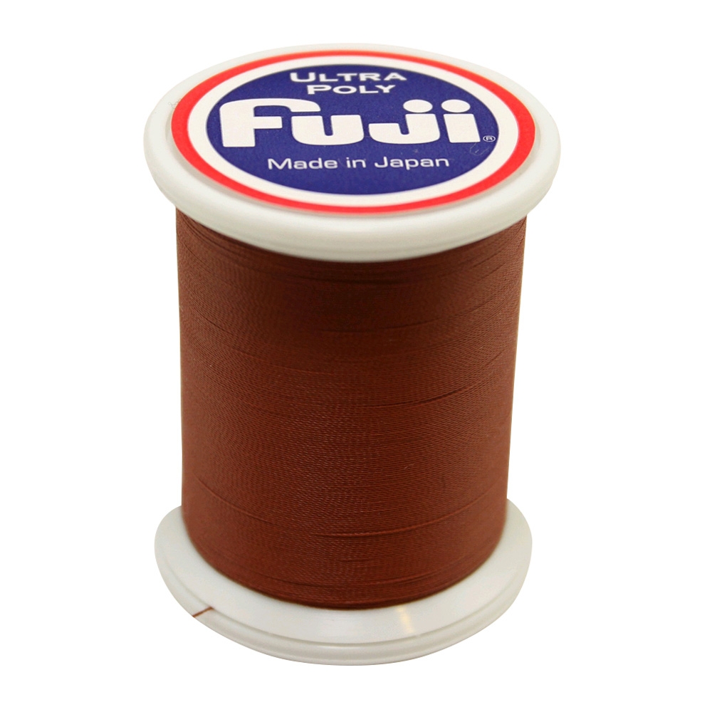 Fuji Poly A Grade Rod Binding Thread 100m Chestnut