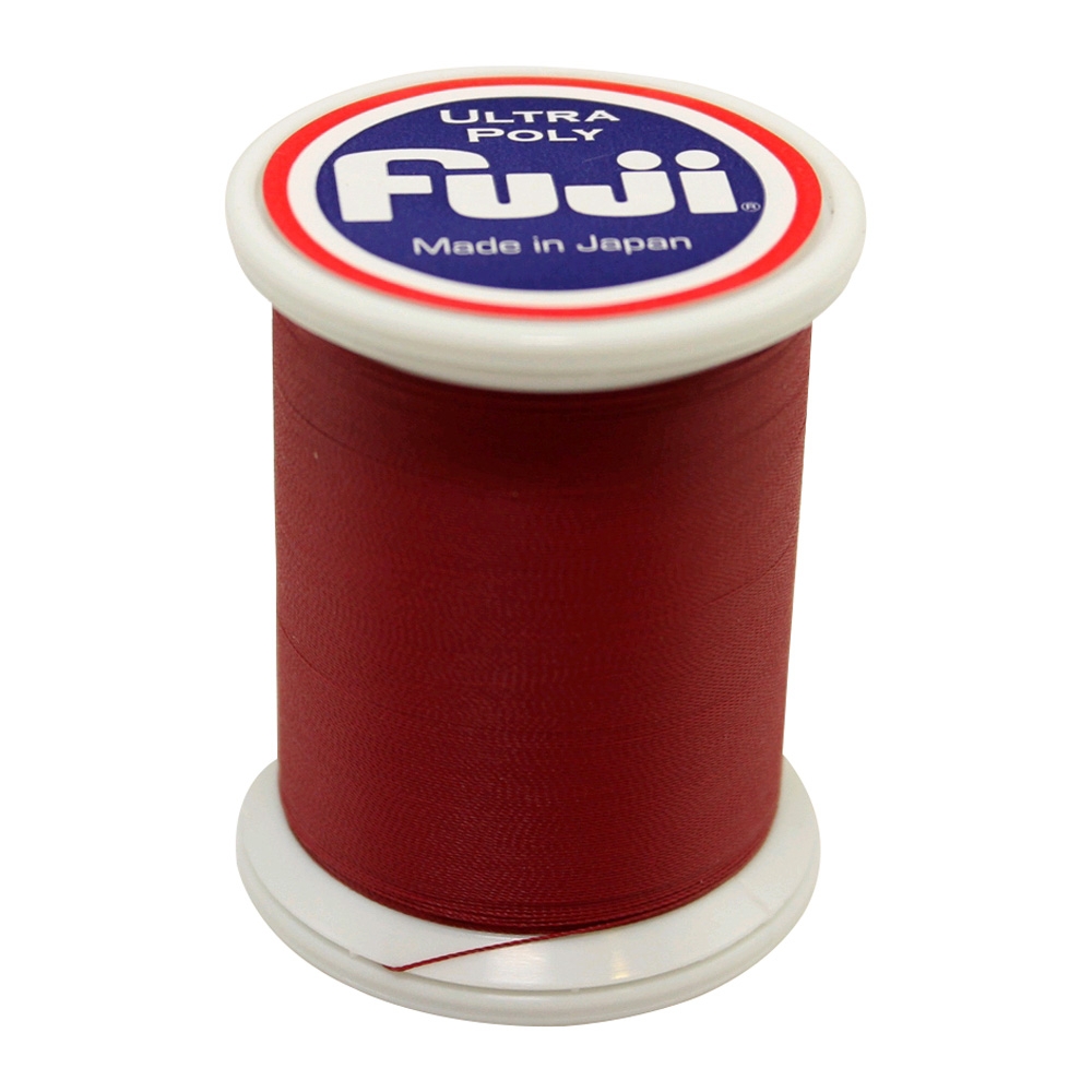 Fuji Poly D Grade Rod Binding Thread 100m Garnet