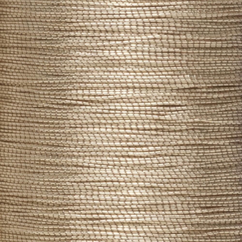 Fuji Poly D Grade Rod Binding Thread Metallic 100m Pale Gold