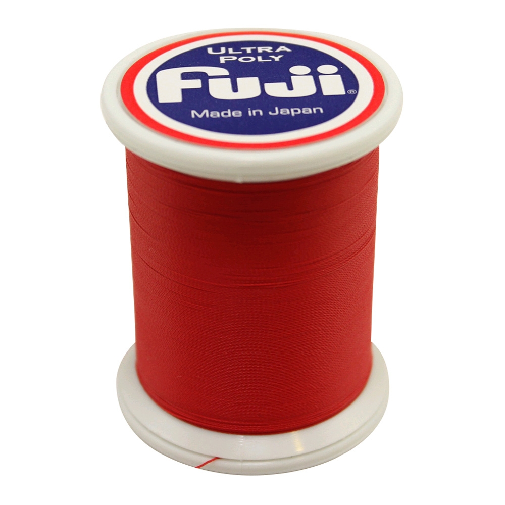 Fuji Poly A Grade Rod Binding Thread 100m Scarlet