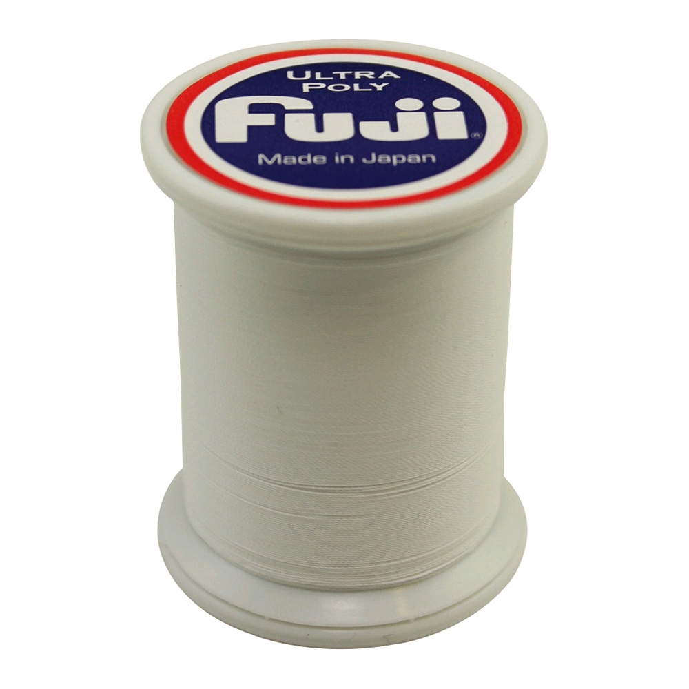 Fuji Poly D Grade Rod Binding Thread 100m White