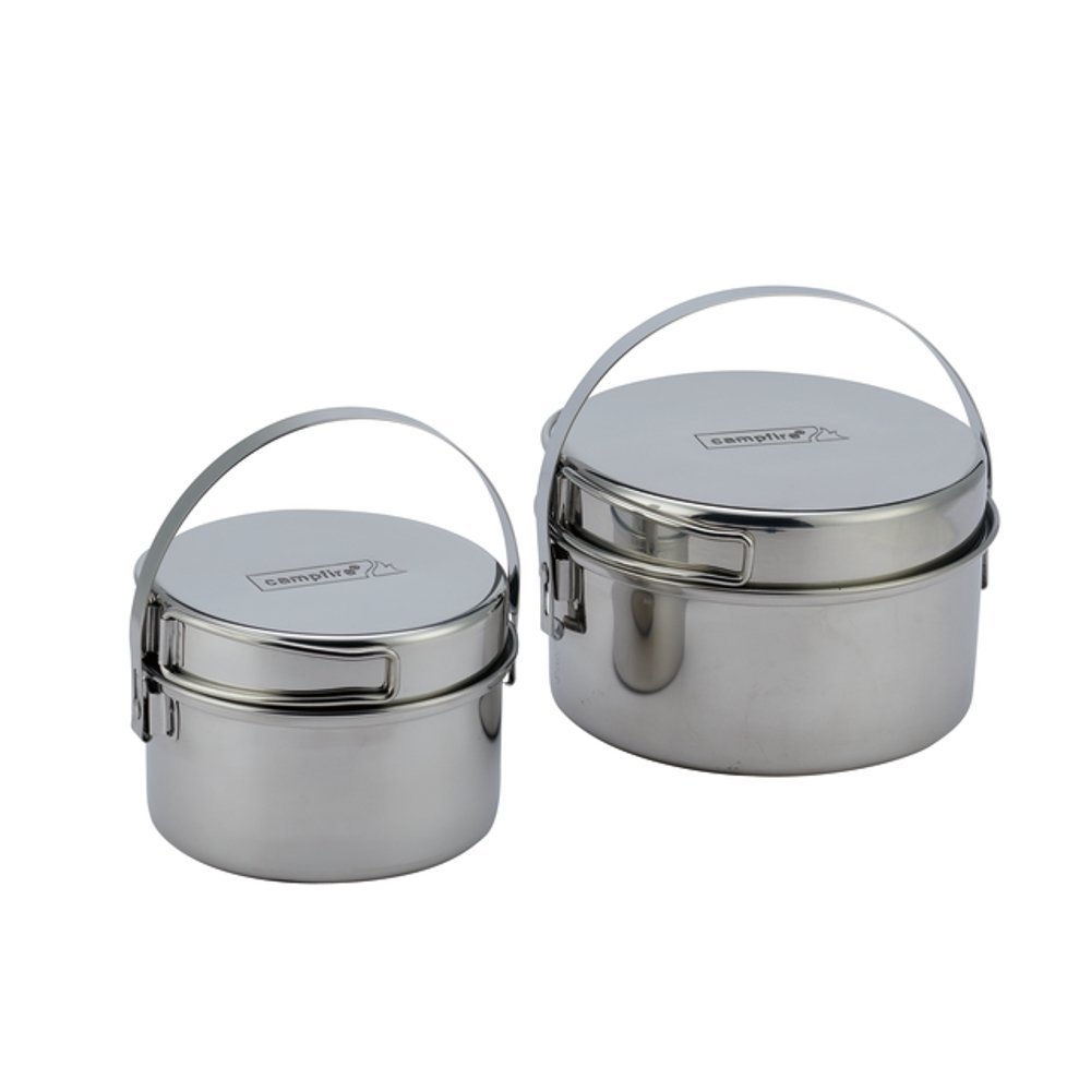 Campfire Stainless Steel 4-Piece Cooking Pot Set