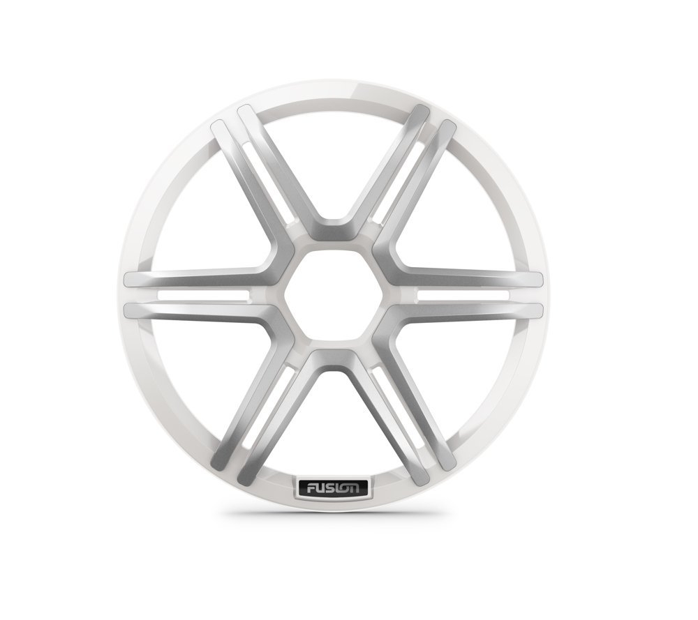Fusion Apollo Subwoofer Sports Grill 10in White