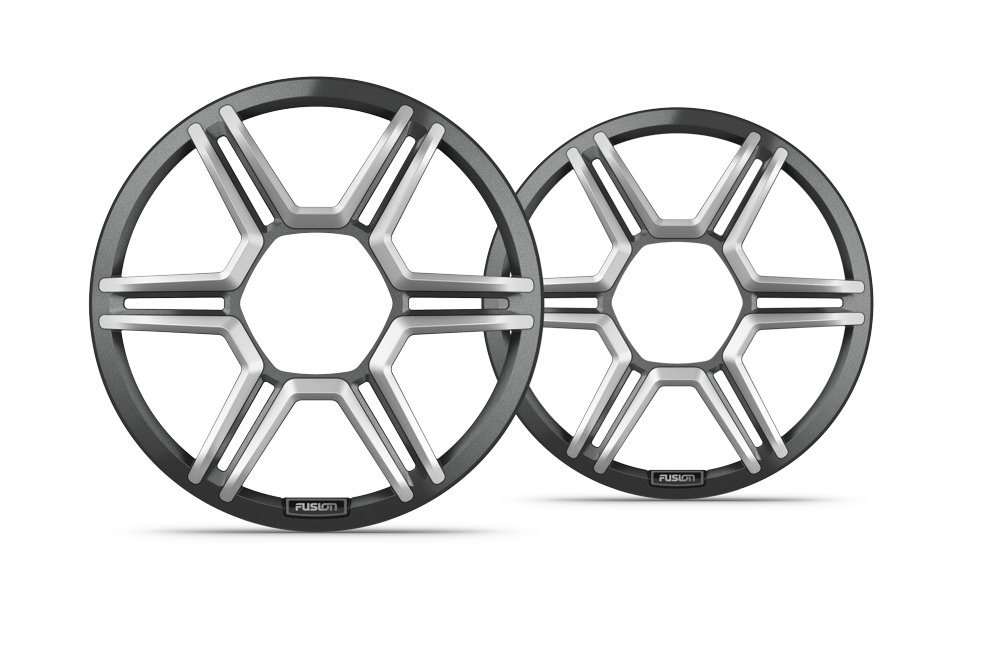 Fusion Apollo Marine Speaker Sports Grill 8.8in Grey