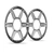 Fusion Apollo Marine Speaker Sports Grill 8.8in Grey