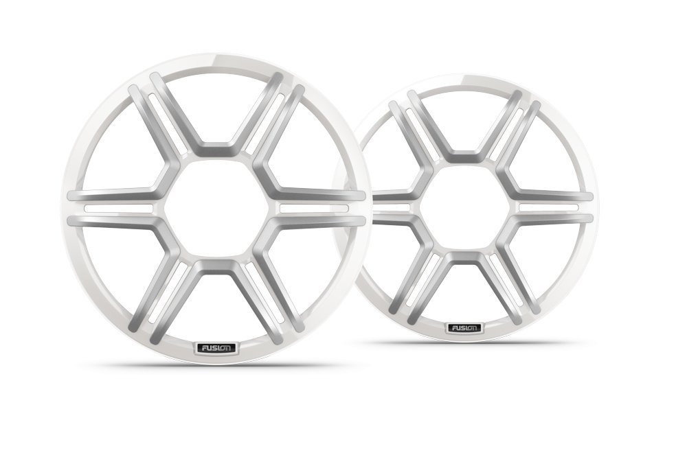 Fusion Apollo Marine Speaker Sports Grill 8.8in White