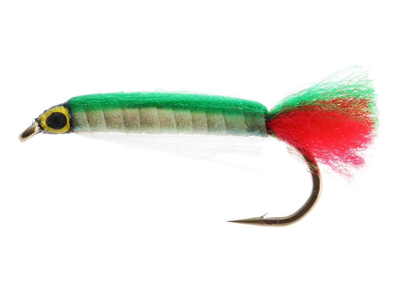 Black Magic Lumo Green Doll Trout Fly 3cm