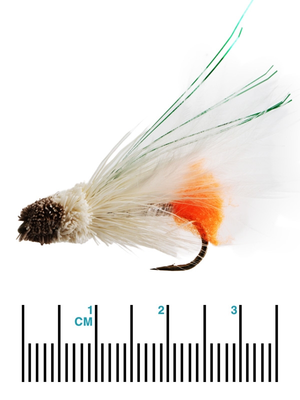Black Magic Muddler Minnow Trout Fly 3.5cm