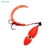 Ocean Angler G-Bomb Sliding Lure 80g Pure Orange