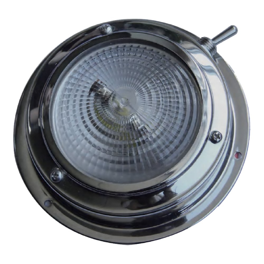 304 Stainless Steel Dome Light 3in / 76.2mm LED