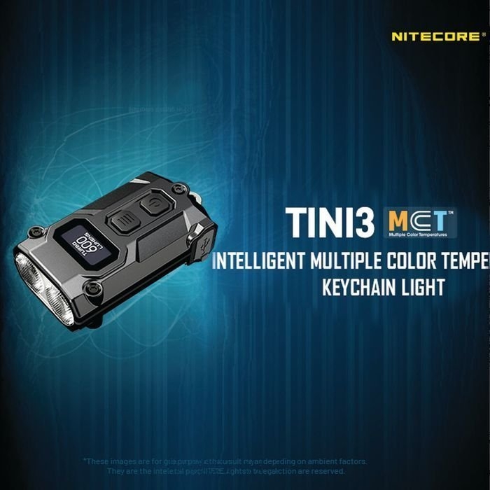 NITECORE USB-C Rechargeable Keychain Flashlight 600 Lumen