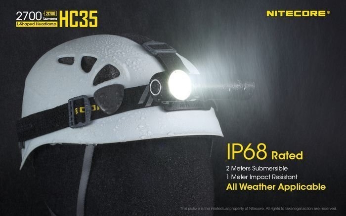 NITECORE L-Shaped Headlamp 2700 Lumen