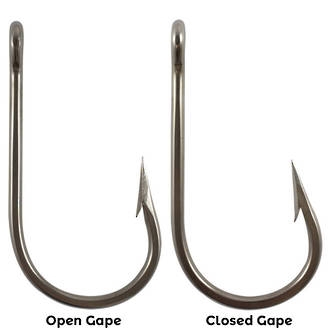 Wasabi Tackle Stainless Steel Game Hook Closed Gape 6/0