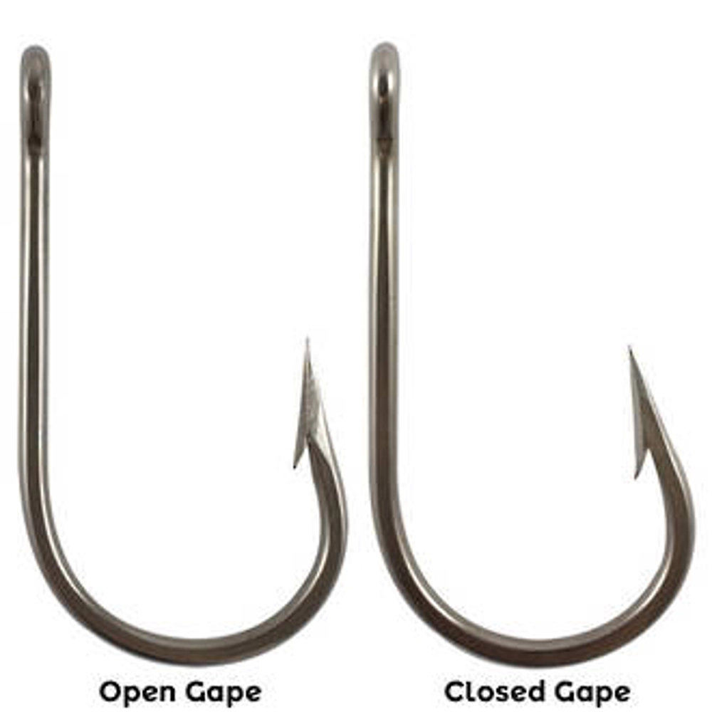Wasabi Tackle Stainless Steel Game Hook Open Gape 11/0 Wasabi Tackle Stainless Steel Game Hook Open Gape 11/0