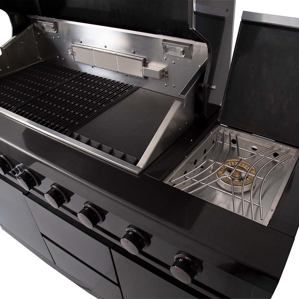 Gasmate Nova Graphite 6 Burner Gas BBQ