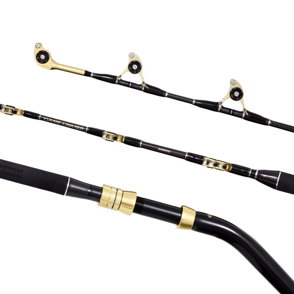 Shimano Game Chaser Fully Rollered Bent Butt Game Rod 5ft 8in 24kg 2pc