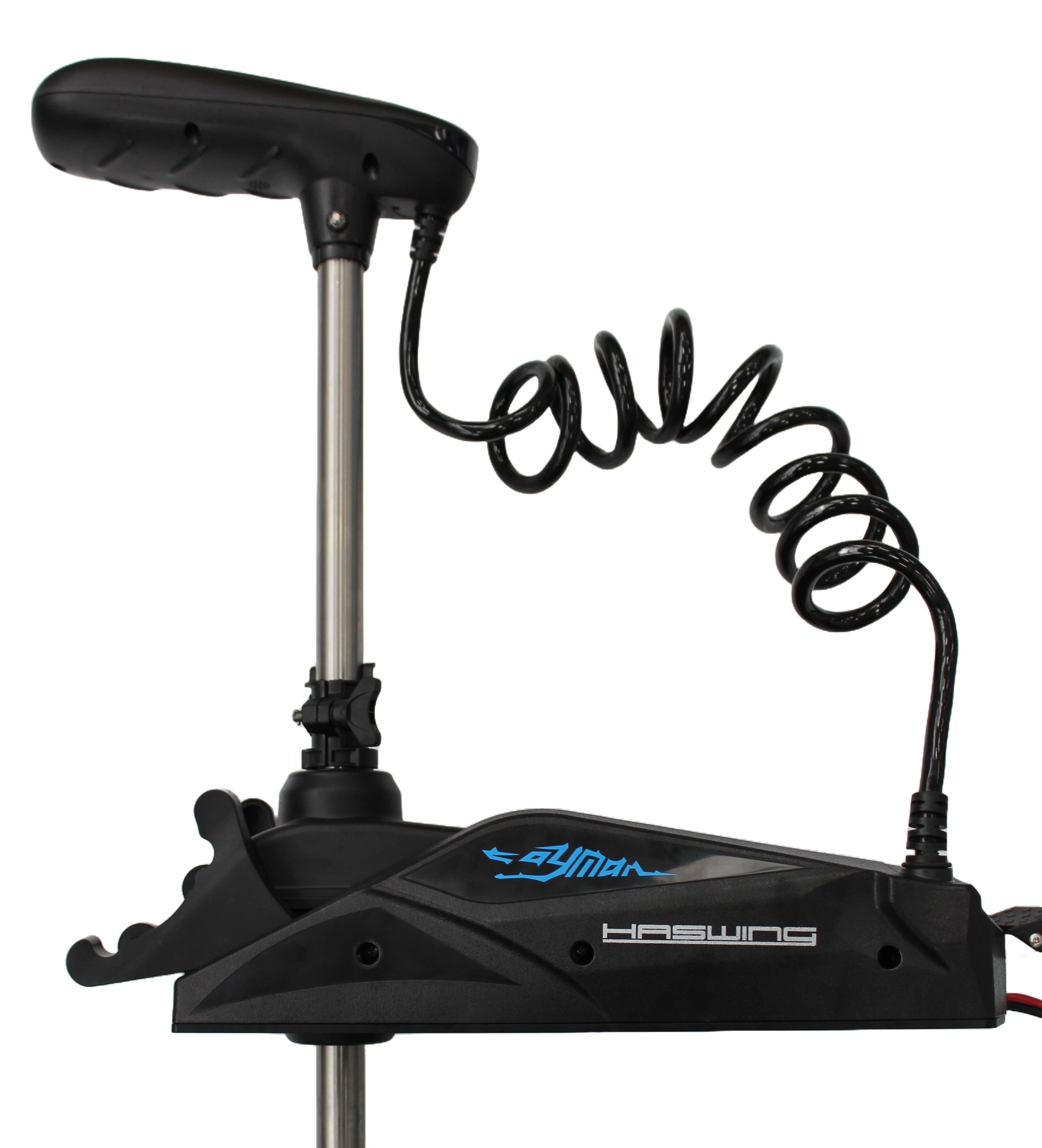 Haswing Cayman B 50739 Gen1.6 GPS Trolling Motor 60in 80lb 24V Black