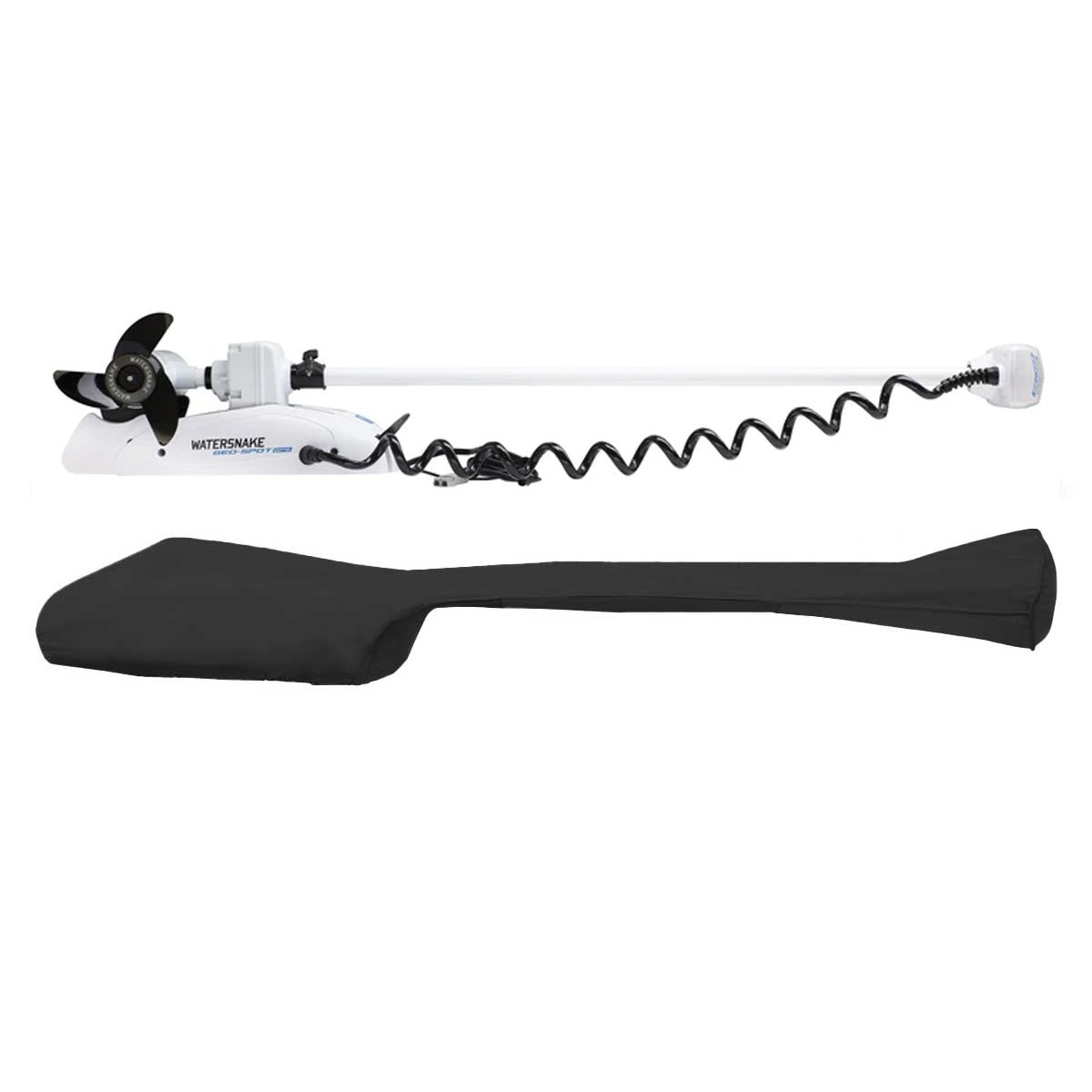 Oceansouth UPF50 Trolling Motor Cover for Watersnake Geo-Spot GPS 66in Black