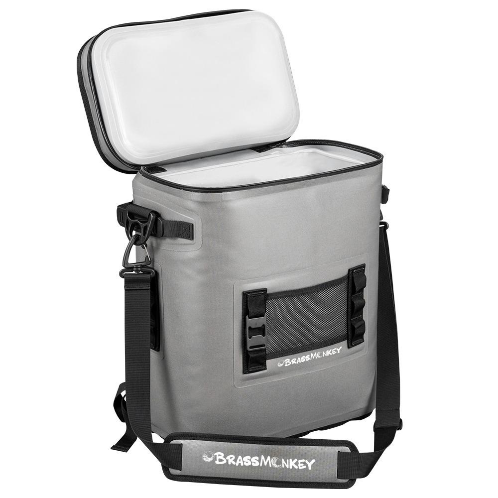 Brass Monkey Soft Cooler Backpack 21L Dark Grey