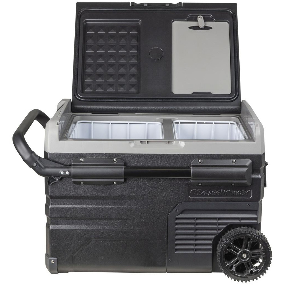 Brass Monkey Ice Dual Zone Portable Fridge/Freezer with Battery Compartment 35L Solar Ready