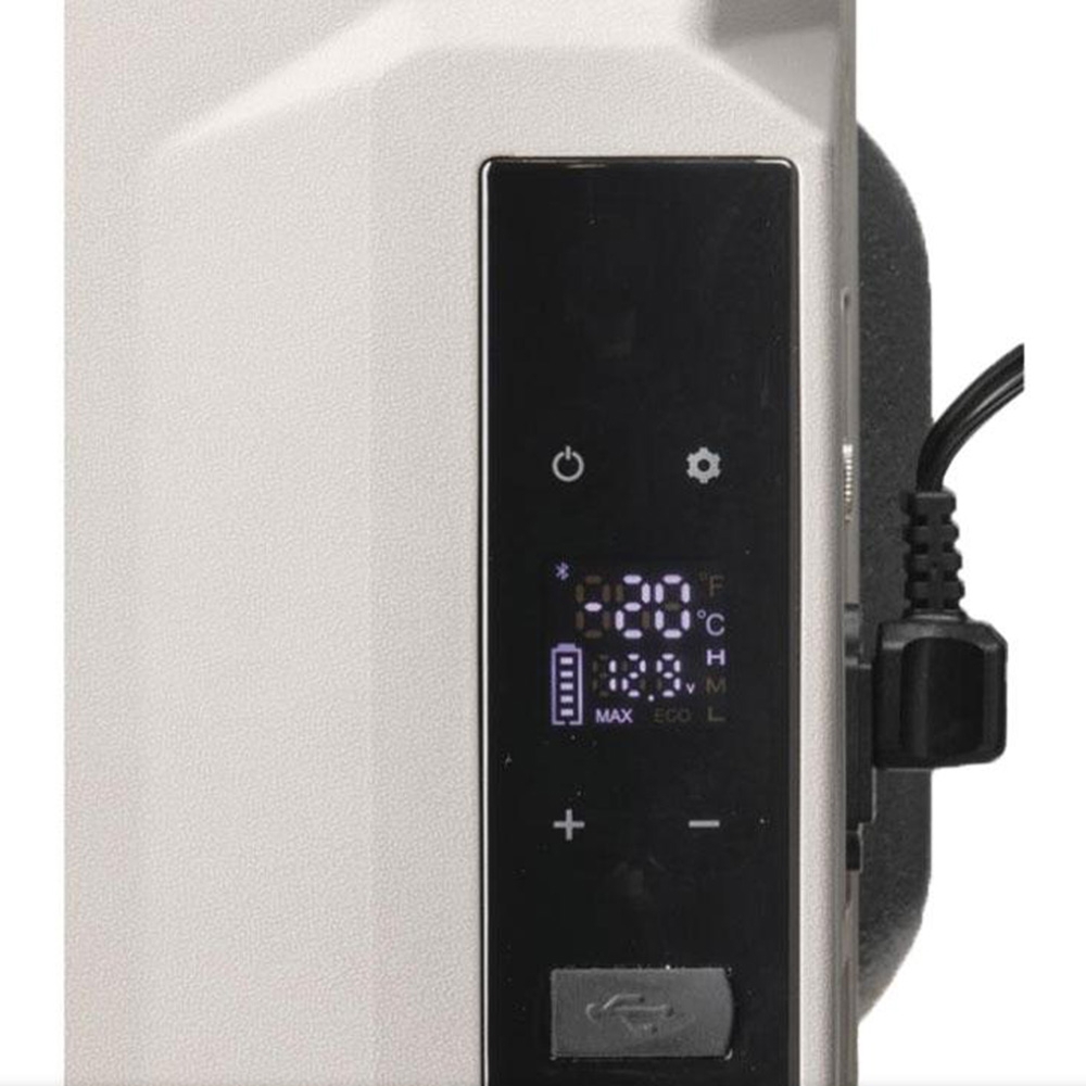 Rovin Portable Fridge/Freezer with Battery Compartment 50L 12/24V DC 240V AC Solar Ready