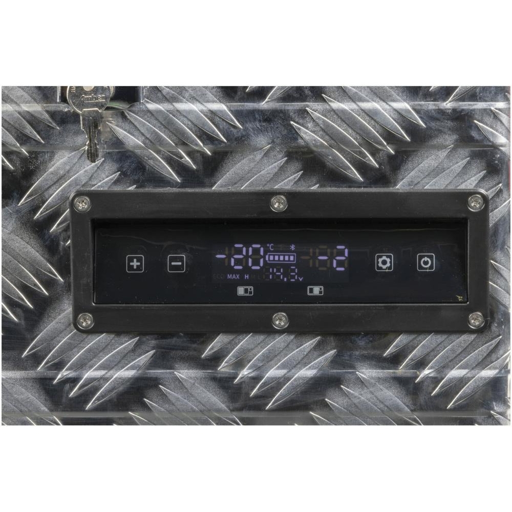 Rovin Commercial Dual Zone Portable Fridge/Freezer with Lock and Armored Casing 42L 12/24V DC 230V AC