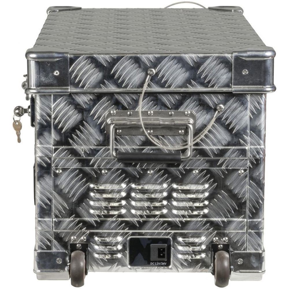 Rovin Commercial Dual Zone Portable Fridge/Freezer with Lock and Armored Casing 42L 12/24V DC 230V AC