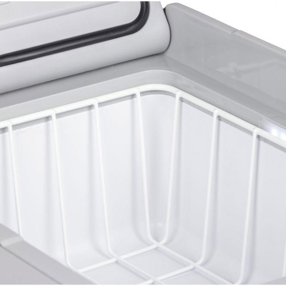 Demo Unit - Rovin Dual Zone Portable Fridge/Freezer with Wheels 75L 12/24V DC 230V AC Solar Ready - Missing rear handle and packaging.