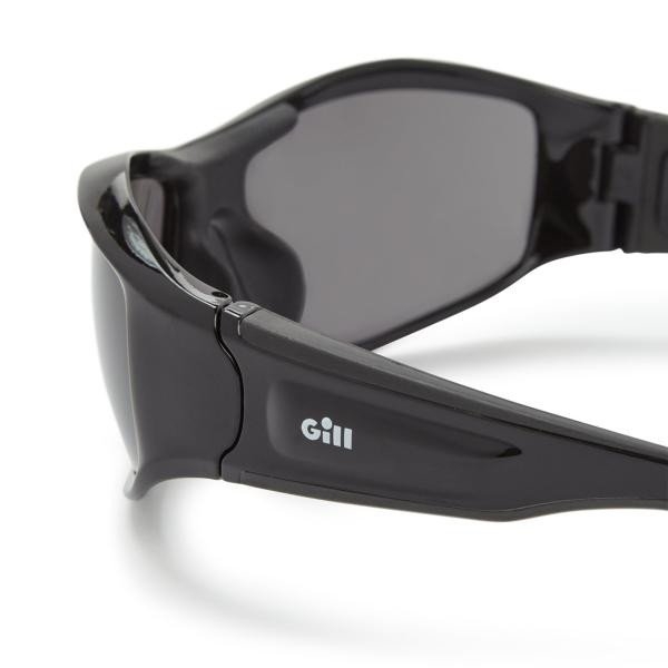 Gill Race Vision Bifocal Polarised Sunglasses +1.50 Black/Smoke