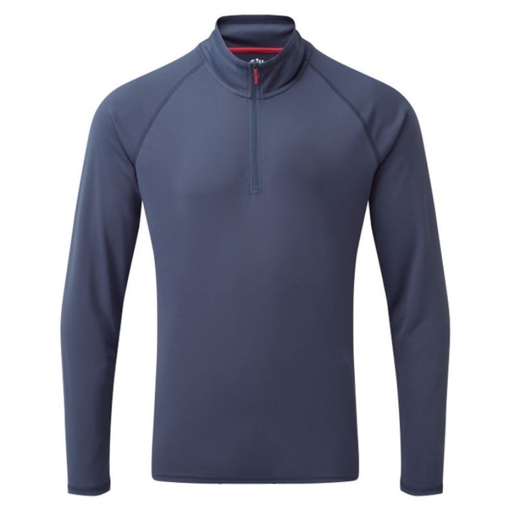 Gill UV Tec Zip Mens Long Sleeve Shirt UPF50+